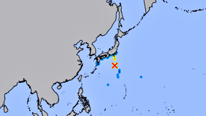 Alerta de tsunami en Japon 2