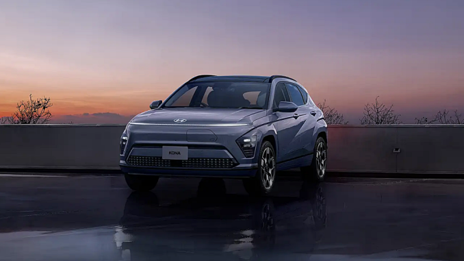 EV KONA de Hyundai en Japón
