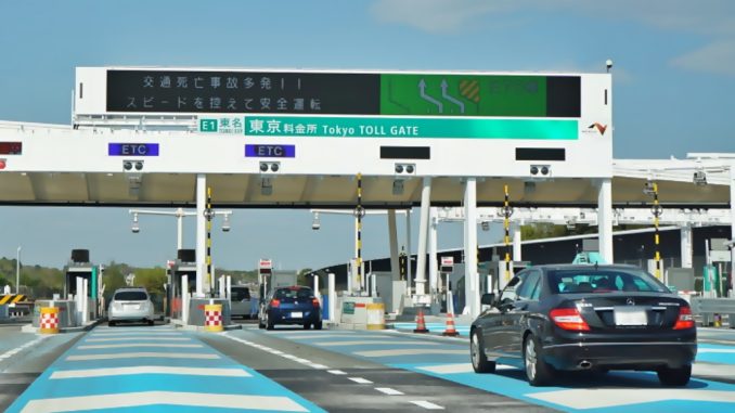 Peaje entre Atsugi y Tokio