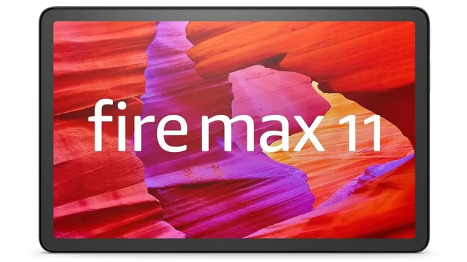 Tableta Fire max 11 de Amazon