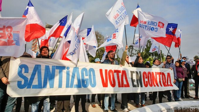Chile votó en contra del cambio de Constitución