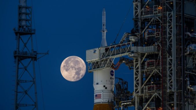 Imagen de Artemis I de 2022