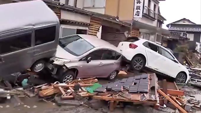 Tsunami en Suzu