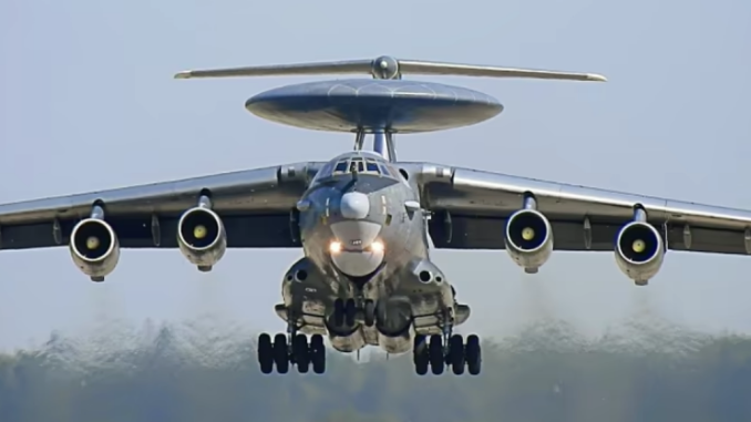 El avion radar ruso A-50