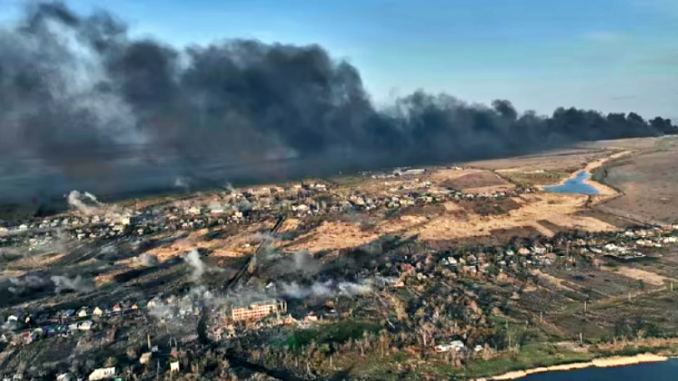 Situación de la estratégica Avdiivka en el este de Ucrania