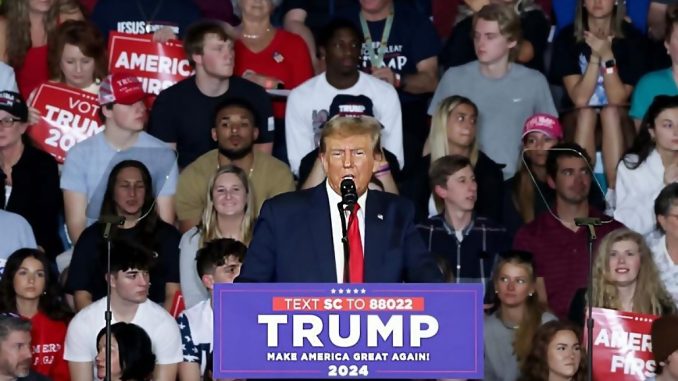 Trump en campaña
