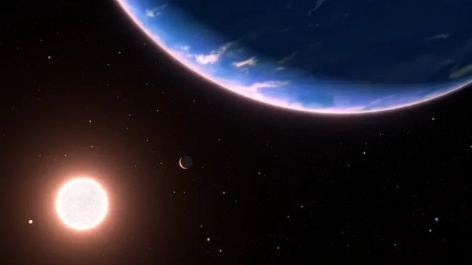 Versión artistica del exoplaneta GJ 9827d (NASA)