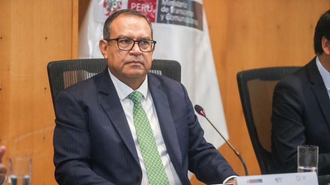 El jefe del Gabinete Ministerial del Perú, Alberto Otárola (ANDINA)