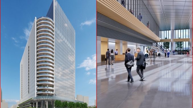 Futuro complejo urbanístico frente a la estación de Shinagawa