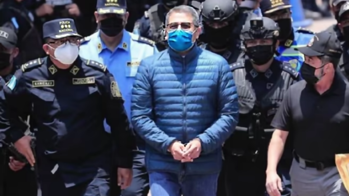 Juan Hernández, ex presidente de Honduras, fue extraditado a EEUU