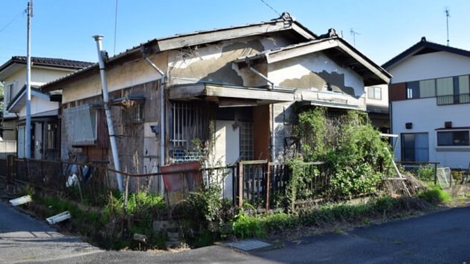 Casas vacías abandonadas en Japon
