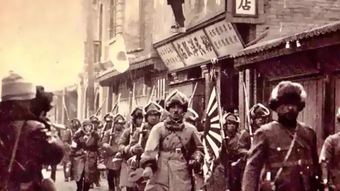 Ejército Imperial japonés invade Manchuria