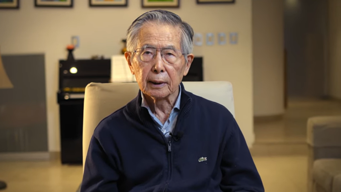 Alberto Fujimori en sus Videomemorias en Canal F