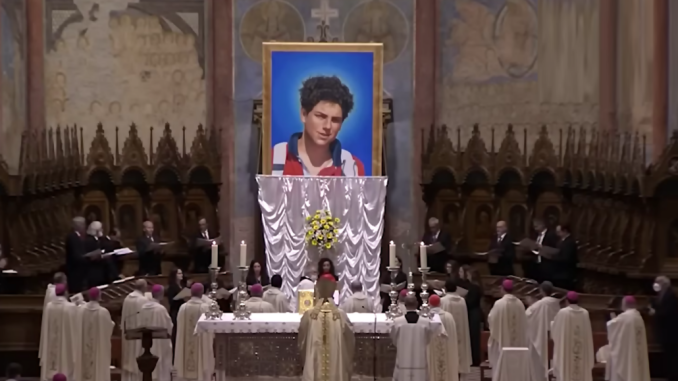 Canonizacion de Carlo Akutis