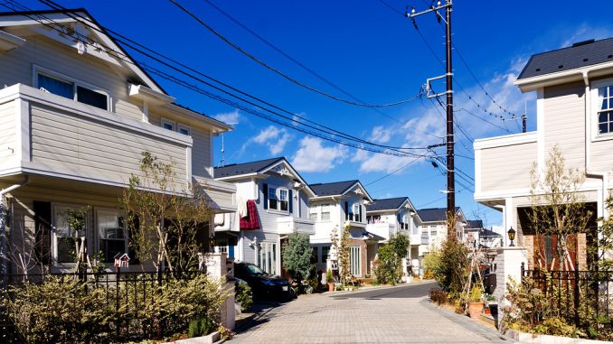 Barrio residencial japones