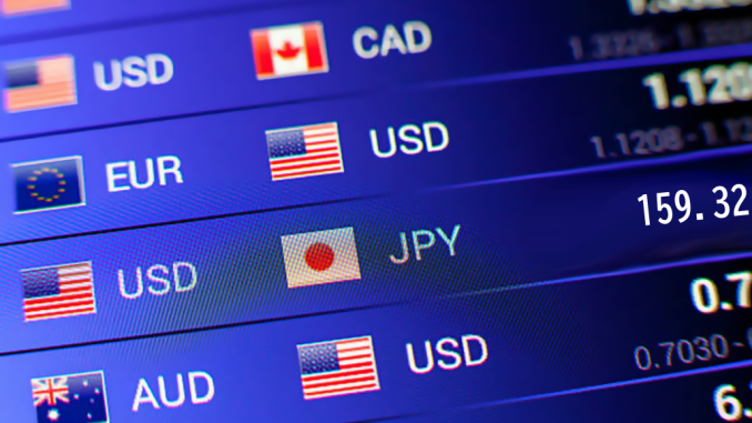 Dolar - Yen cotizacion libre - 159