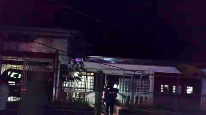 Vivienda de donde ocurrió el asesinato (Diario Hoy)