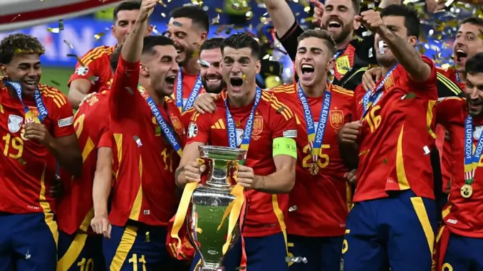 España celebra la Euro Copa 2024