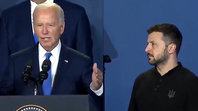 Momento de la confusión de Biden... Putin, no... Zelenski