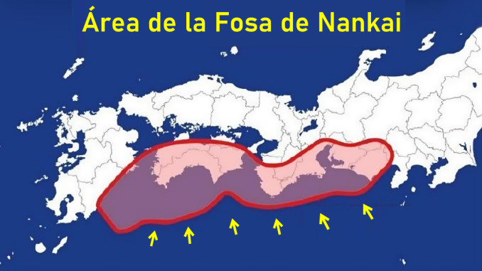 Area de la Fosa de Nankai