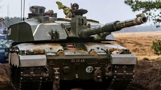 Challenger 2 en ejercicios