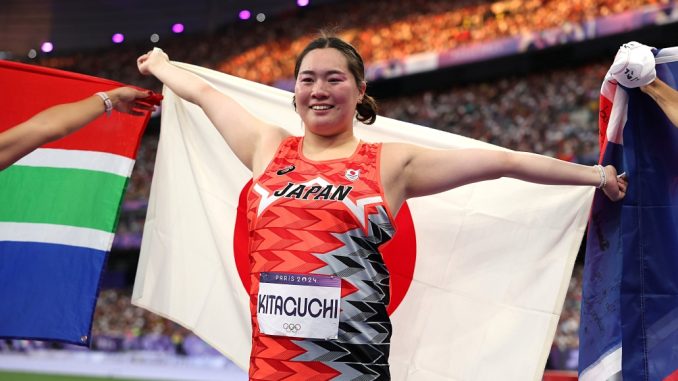 Haruka Kitaguchi, primera mujer que gana oro en atletismo olímpico 2