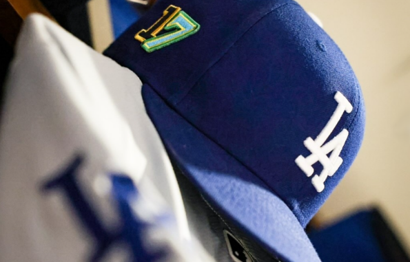 La gorra personalizada de Shohei Ohtani (Dodgers)