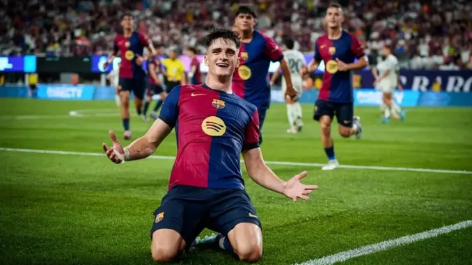 Pau Víctor le hizo dos goles al Real Madrid