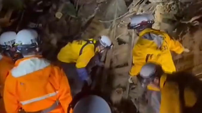 Rescate en Gamagori