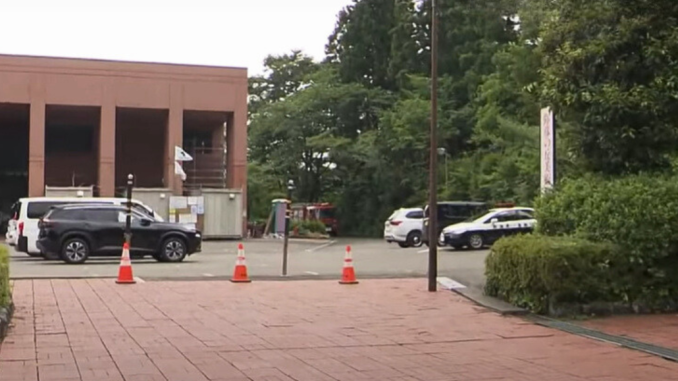 Centro Cultural de Yahiko, Niigata. Lugar del incidente (UXTV)