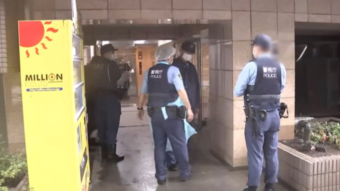 Edificio en el barrio de Hiroo en Shibuya, lugar del incidente (TBS)
