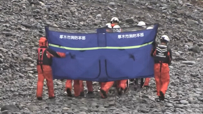 Hallan dos cuerpos en el río Sagami (JNN)