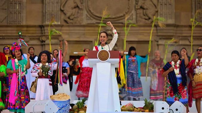 Claudia Sheinbaum asumió la presidencia de México