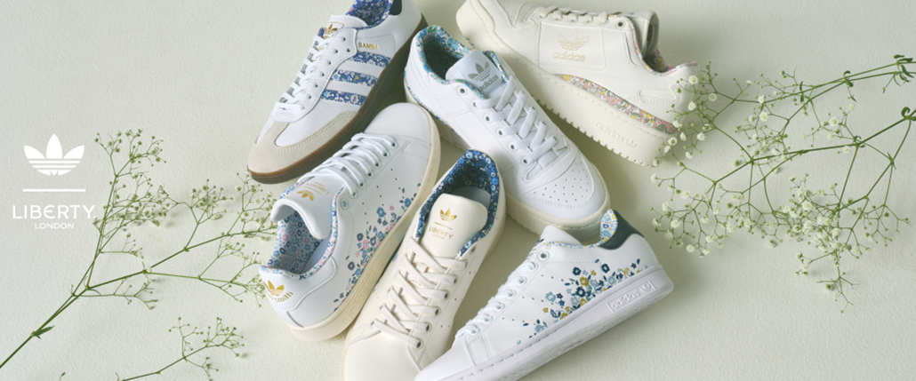 adidas estampado floral