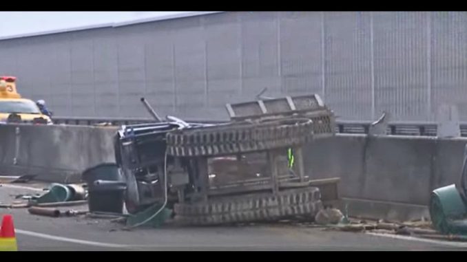 Autopista Isewangan en Mie, lugar del accidente (CBC)