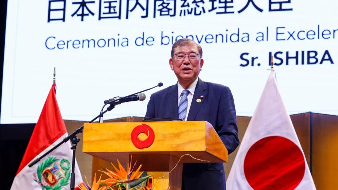 Ishiba y los nikkeis peruanos en Lima - 2