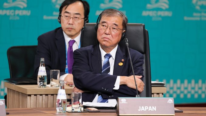 Primer ministro Ishiba en la Cumbre de APEC en Lima