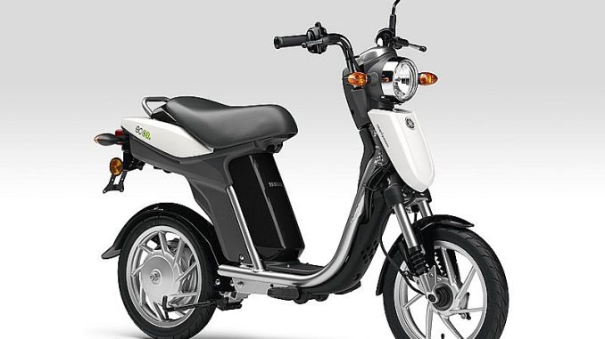 Un ciclomotor eléctrico de Yamaha