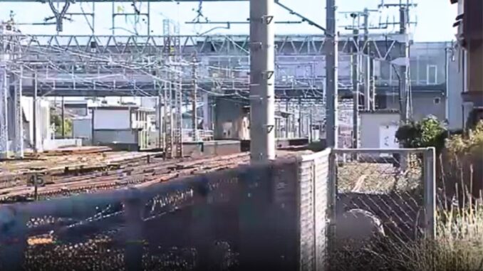Cerca de la estación Takatsuka, en la ciudad de Hamamatsu (lugar del incidente)