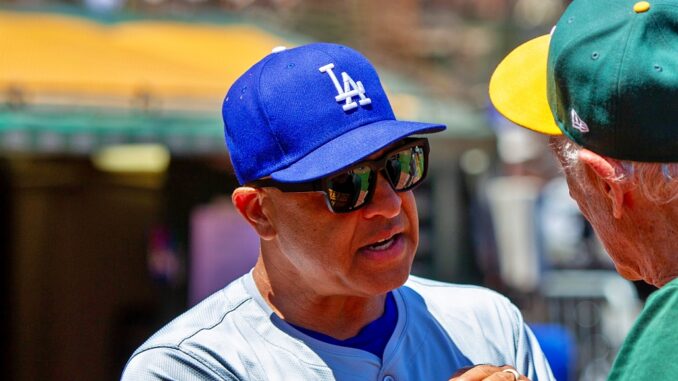 Dave Roberts, entrenador de los Dodgers