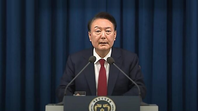 El presidente de Corea del Sur, Yoon Suk Yeol - Yonhap