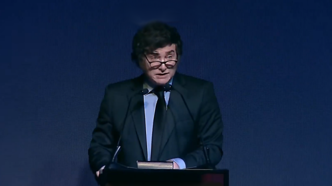 Presidente Javier Milei