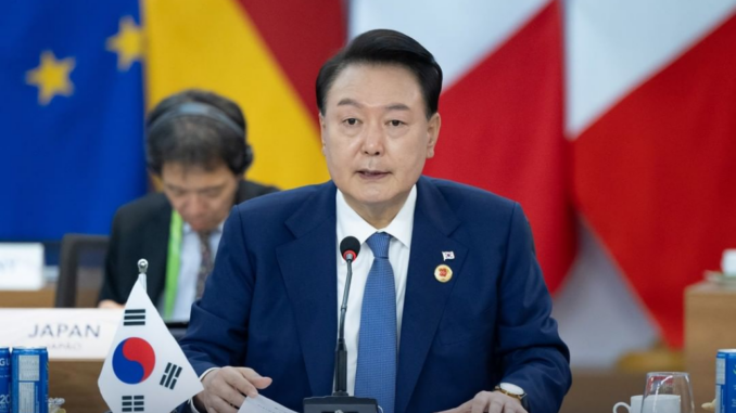 Presidente Yoon Suk Yeol