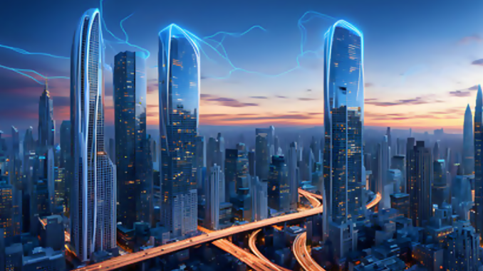 Simulación de ciudad de futuro para japoneses en Malasia