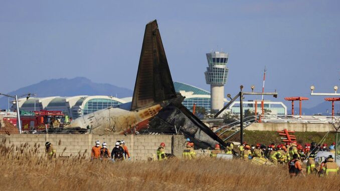 Trágico accidente aéreo en Muan, Corea del Sur (X.com)