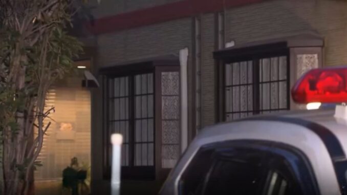 Vivienda en Yasu, Shiga. Lugar del incidente. (MBS)