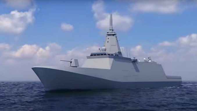 La fragata Upgrade FFM de la clase Mogami