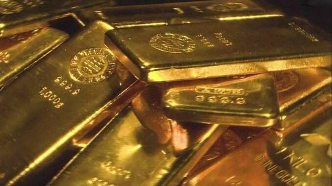 Lingotes de oro incautados por la policía japonesa