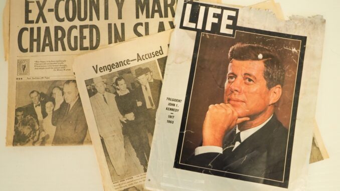 Noviembre de 1963. Cobertura periodística de los asesinatos de John F. Kennedy y Lee Harvey Oswald