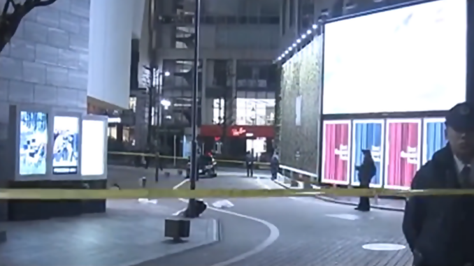 Suicidio en edificio de PARCO en Shibuya, Tokio 2
